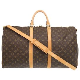 Louis Vuitton Keepall Bandoulière 55 Monogram Marron Marron