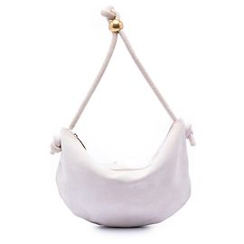Pochette Turn en Suède Rose Bottega Veneta Rose