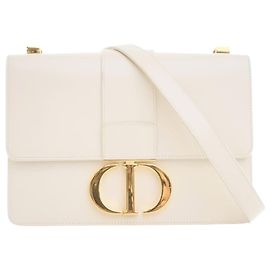 Dior Borsa in Pelle Bianca 30 Montaigne Bianco