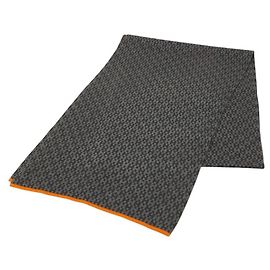 Grau Seidentuch von Hermès Braun
