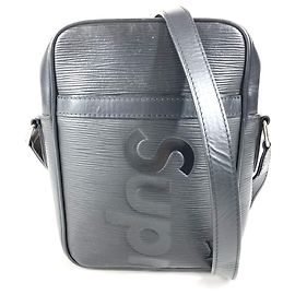 Borsa Danube in pelle Epi Louis Vuitton Nero