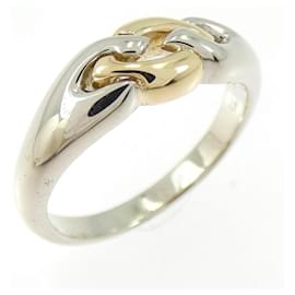 Bulgari Bvlgari Ring 750YG 750WG Golden
