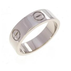 Cartier Love Ring in 18K White Gold Golden