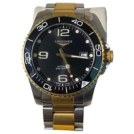 Orologio Longines Concorso Automatico Oro e Ceramica D'oro