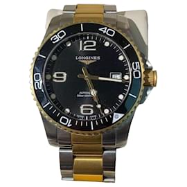 Longines Concorso Automatic Gold and Ceramic Watch Golden