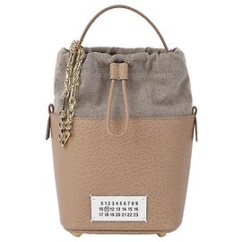 Maison Martin Margiela Borsa a secchiello piccola Marrone