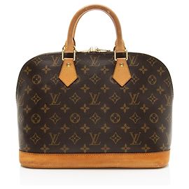 Louis Vuitton Monogram Canvas Alma PM Handtasche Braun