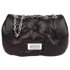 Maison Martin Margiela Glam Slam Flap Chain Bag Black