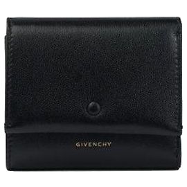 Givenchy Leder Tagesgeldbörse Schwarz