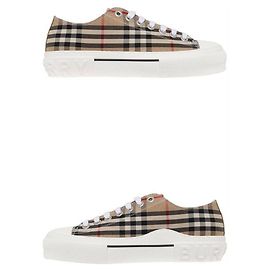Burberry Zapatillas de algodón a cuadros vintage Multicolor
