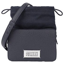 Maison Martin Margiela Borsa a tracolla con logo Grigio