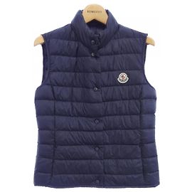 Moncler LIANE Down Vest Blue Navy blue