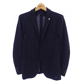 Autre Marque Tagliatore Wool Jacket Blue Navy blue