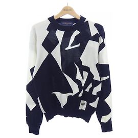 Louis Vuitton HON34WT26 Tejido Negro Blanco