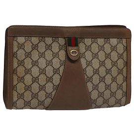 Gucci Sherry line Canvas Beige