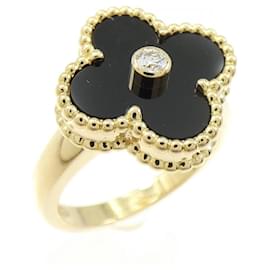 Van Cleef & Arpels Vintage Alhambra Ring Golden