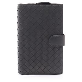 Bottega Veneta Intrecciato Bi-fold Wallet Black