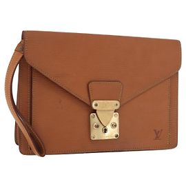 LOUIS VUITTON Sac à main Dragonne Epi Série Zipangu Or M52618 LV Auth 176878 Autre