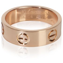 Cartier Love Ring aus Roségold Andere