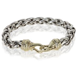 Bracciale in grano in oro giallo e argento sterling David Yurman Altro