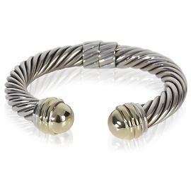 Bracciale a cerniera in oro giallo e argento sterling di David Yurman Altro