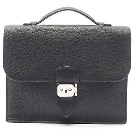 Hermès Hermes Sac à Dépêches 27 Business Bag Black