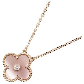Collar Vintage Alhambra de Van Cleef & Arpels Rosa Dorado Otro