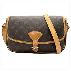 Borsa a Spalla Sologne Louis Vuitton Marrone