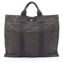Borsa Tote Herline MM di Hermès Marrone