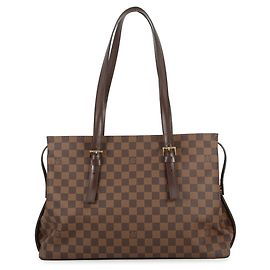 Borsa Chelsea Damier Ebene Louis Vuitton Rosso Damier ebene