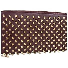 Christian Louboutin Panettone Wallet Dark red