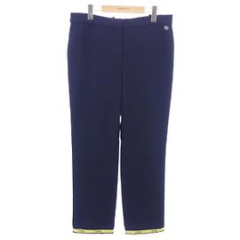 Chanel P70103V33633 Pants Blue Navy blue
