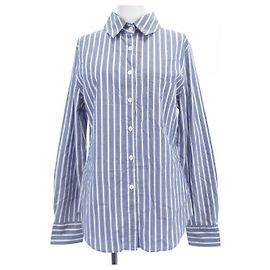 Autre Marque Band Of Outsiders Stripe Shirt White Blue