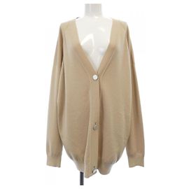 Cardigã de seda e cashmere Hermès Bege