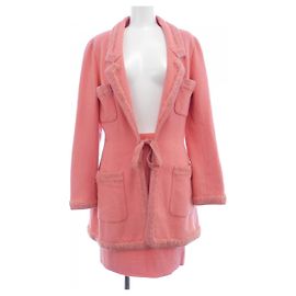Traje Vintage Chanel Rosa