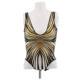 Roberto Cavalli Einteiliger Badeanzug Schwarz