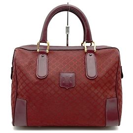 Céline Sac Boston Macadam Celine Rouge