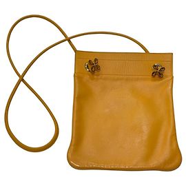 Hermès HERMES Sac Aline Mini Pochette Jaune