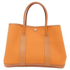 Borsa Hermès Garden Party 36 cm Arancione