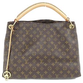 Borsa a Spalla Louis Vuitton Monogram Artsy MM Marrone
