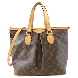 Borsa Louis Vuitton Monogram Palermo PM Marrone