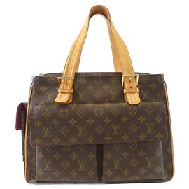 Bolsa Louis Vuitton Monogram Multipli Cité Marrom