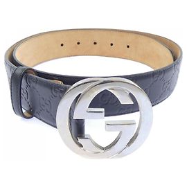 Cintura nera standard Gucci Nero