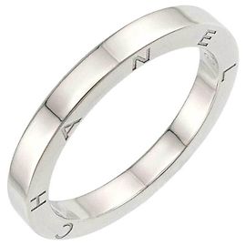Chanel Signature 2 Band Ring in Platinum Other