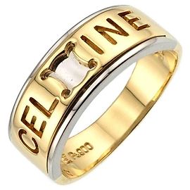 Céline Anello Celine in Platino e Oro Giallo Altro