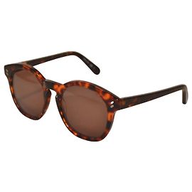 Stella Mc Cartney Gafas de sol Stella McCartney marrones de plástico Castaño