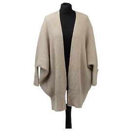 Cardigan oversized de cachemira beige Malo Beige