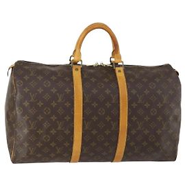 Louis Vuitton Keepall Monogram Canvas 50 Marrom