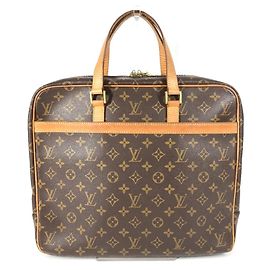 Sac tote Monogram Louis Vuitton Marron