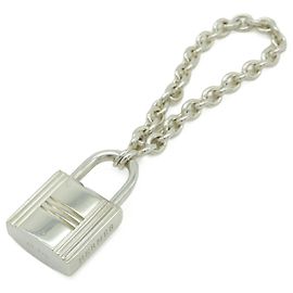 Chaveiro de Prata Cadena Hermès Prata